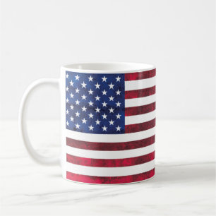 Amerikanische Flaggen-Tasse Tasse