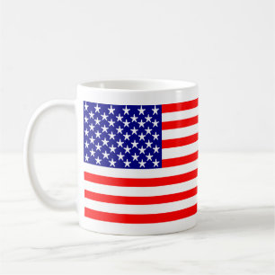 Amerikanische Flaggen-US Flagge USA Kaffeetasse