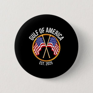 Amerikanische Flaggen Usa Golf Button
