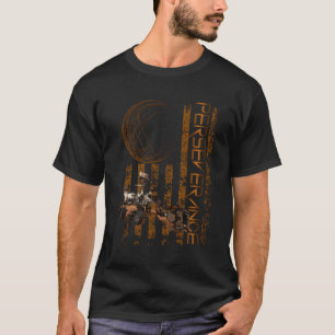 Amerikanische Flaggendauer Die neuen Mars Rover 20 T-Shirt