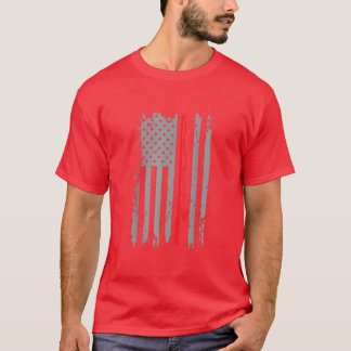 Amerikanische Flaggenfischerei - Vereinigte Staate T-Shirt