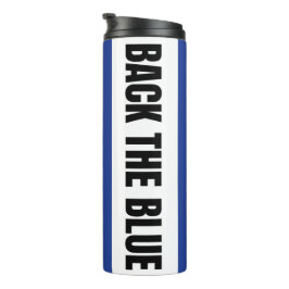 Amerikanische Flaggengestaltung zur Unterstützung  Thermosbecher