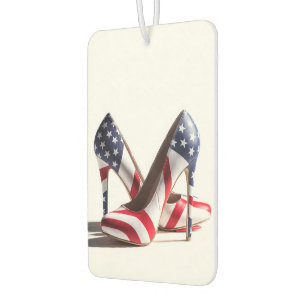 Amerikanische Flaggenspitzen Autolufterfrischer