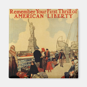 Amerikanische Freiheit Magnet