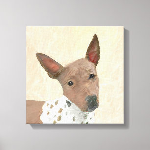 Amerikanische Friseurmalerei - Hundekunst Leinwanddruck