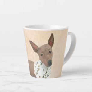 Amerikanische Friseurmalerei - Hundekunst Milchtasse