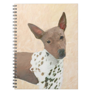 Amerikanische Friseurmalerei - Hundekunst Notizblock