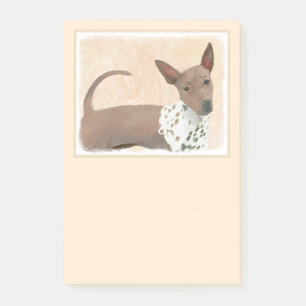 Amerikanische Friseurmalerei - Hundekunst Post-it Klebezettel