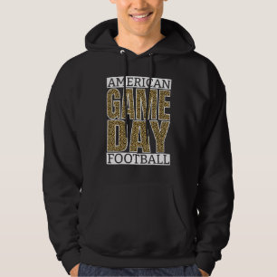 AMERIKANISCHE FUSSBALLFANS GAME DAY VIBES CLASSY L HOODIE