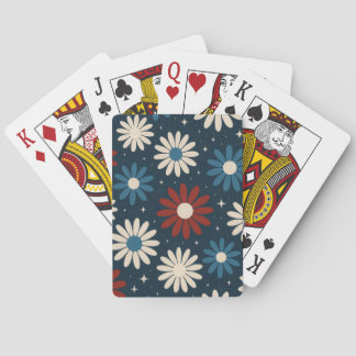 Amerikanische Gänseblümchen Spielkarten
