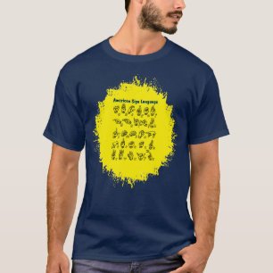 Amerikanische Gebärdensprache 5 T-Shirt