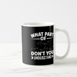 Amerikanische Gebärdensprache Asl Lehrer Asl Alpha Kaffeetasse