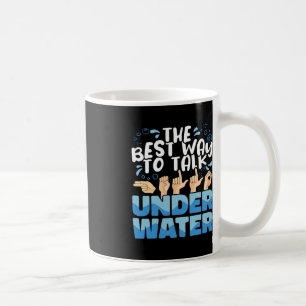 Amerikanische Gebärdensprache Die beste Art, unter Kaffeetasse