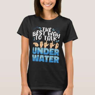 Amerikanische Gebärdensprache Die beste Art, unter T-Shirt