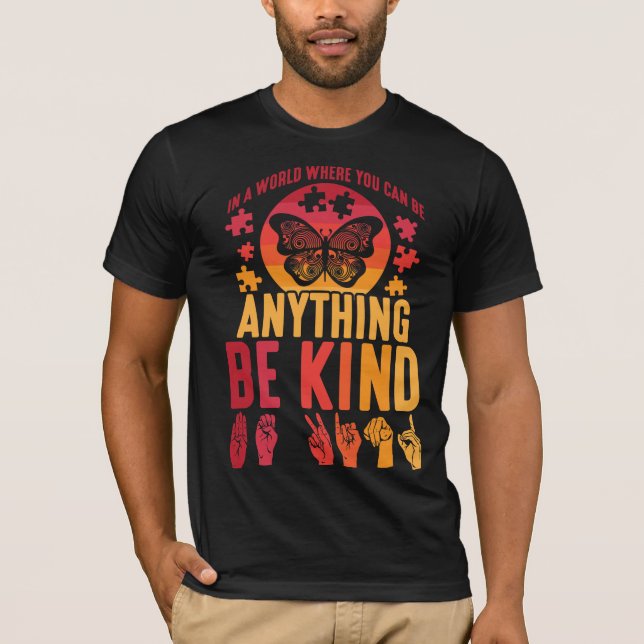 Amerikanische Gebärdensprache ist ein seltsamer Sc T-Shirt (Vorderseite)