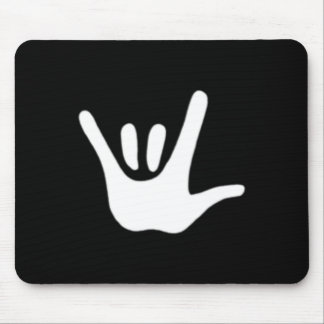 Amerikanische Gebärdensprache Liebe Asl Gehörlosen Mousepad