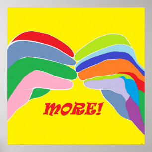 Amerikanische Gebärdensprache Poster