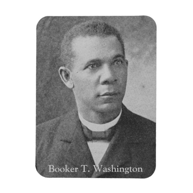 Amerikanische Geschichte | Foto von Booker T. Wash Magnet (Vertikal)