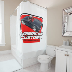 Amerikanische Gewohnheiten Korvette Duschvorhang