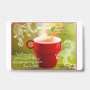 amerikanische Glückwunschkarten Ausweis