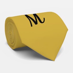 Amerikanische Goldfarbe Krawatte