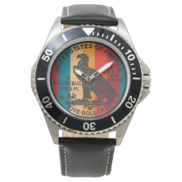 Amerikanische Goldmünze 5 Dollar Armbanduhr