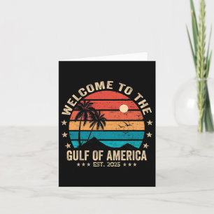 Amerikanische Golfregion Est 2025 Vintages Amerika Karte