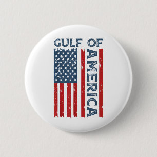 Amerikanische Golfregion - Golf von Amerika Funny Button