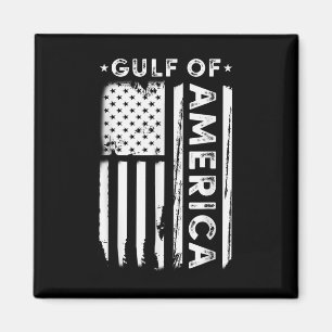 Amerikanische Golfregion - Golf von Amerika Vintag Magnet