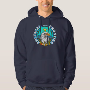 Amerikanische Grenze Hoodie