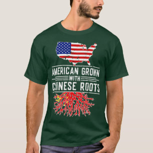 Amerikanische Grown Chinese Roots Pride Italien T-Shirt