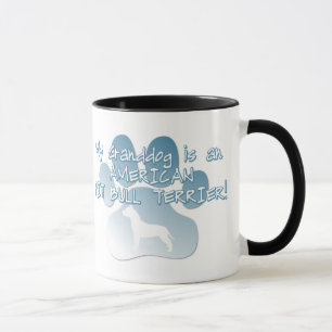 Amerikanische Gruben-Stier-Terrier Granddog Tasse