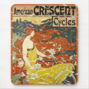 Amerikanische Halbmondzyklen - Not Mousepad