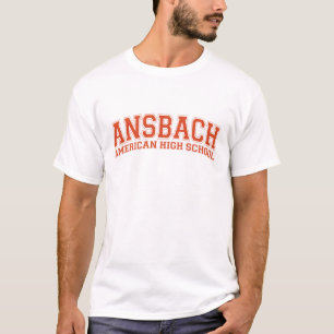 Amerikanische Highschool Ansbachs T-Shirt