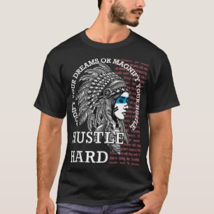 Amerikanische Hustle Hard Urban Gang Ster Cloth T-Shirt