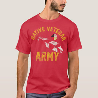 Amerikanische Indianerin Vietnam Veteran Long Slee T-Shirt