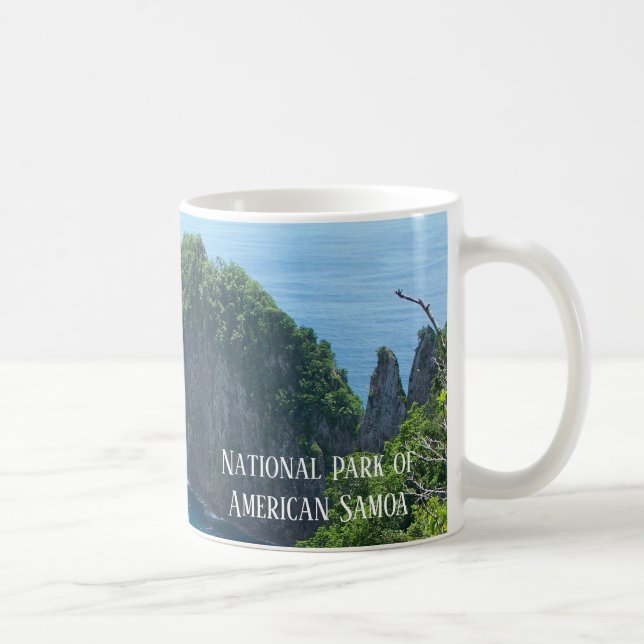 Amerikanische Insel Samoa Pola, Insel Tutuila Kaffeetasse (Rechts)
