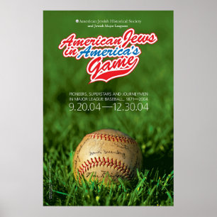 Amerikanische Juden im Spiel Poster