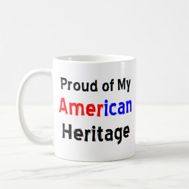 Amerikanische Kaffee-Tasse Kaffeetasse (Links)