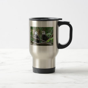 Amerikanische kahler Adler-Reise-Tasse Reisebecher
