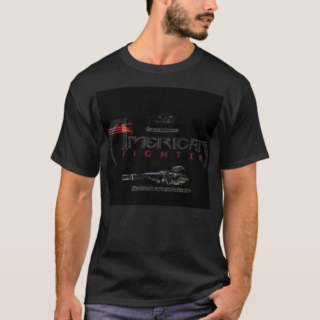 Amerikanische Kämpfer-besondere Kräfte T-Shirt (Vorderseite)