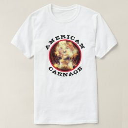 Amerikanische Karneval mit Trump T-Shirt