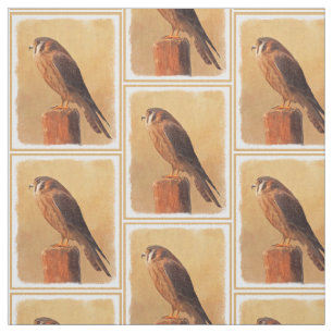 Amerikanische Kestrel-Malerei - ursprüngliche Stoff