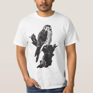 Amerikanische Kestrel-Skizze T-Shirt