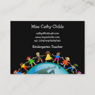 Amerikanische Kinder, Visitenkarte