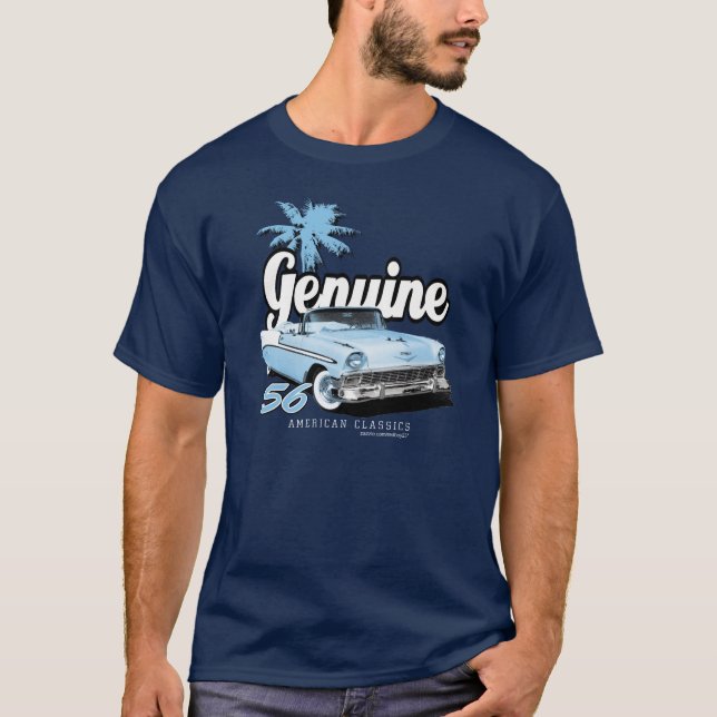 amerikanische klassische Autos T-Shirt (Vorderseite)