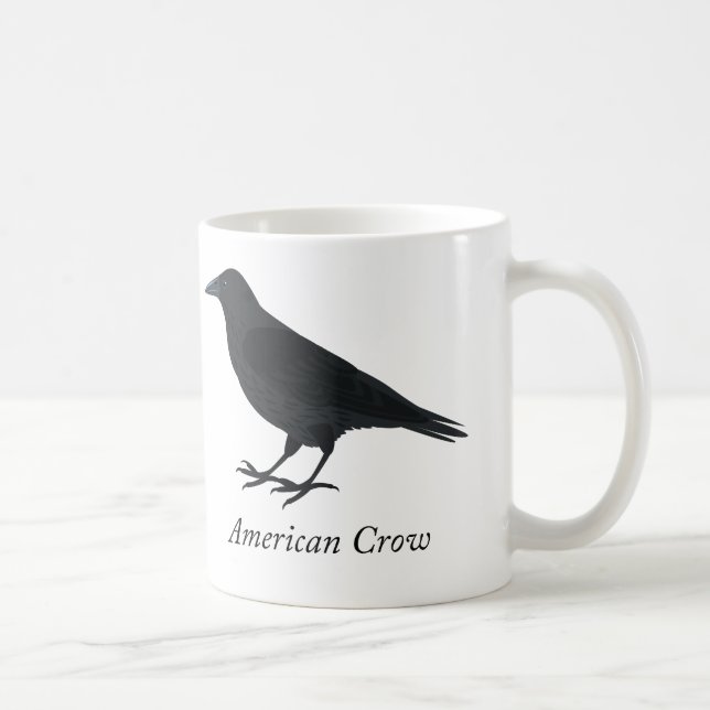 Amerikanische Krähe Tasse (Rechts)