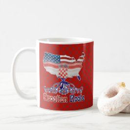 Amerikanische Kroatische Roots-Kaffee-Tasse Kaffeetasse