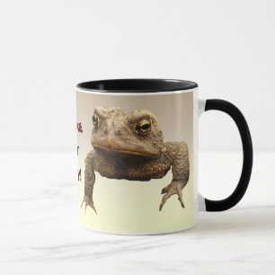 Amerikanische Kröten machen meinen Tag Tasse