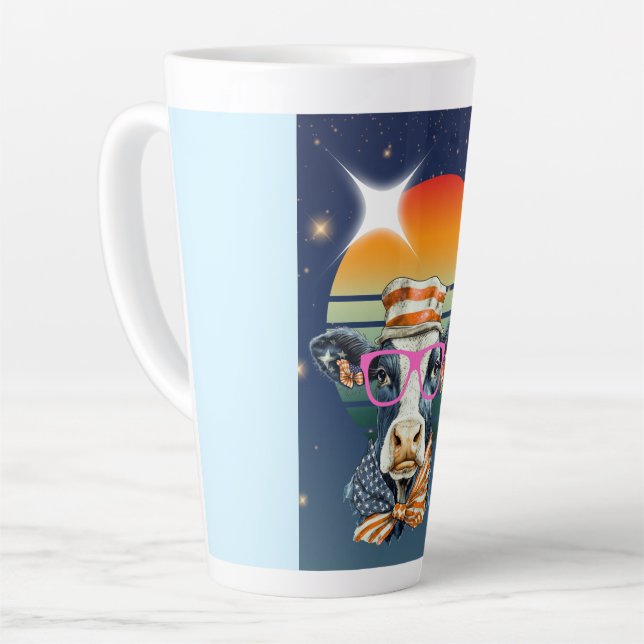 Amerikanische Kuh Milchtasse (Linke Ecke)